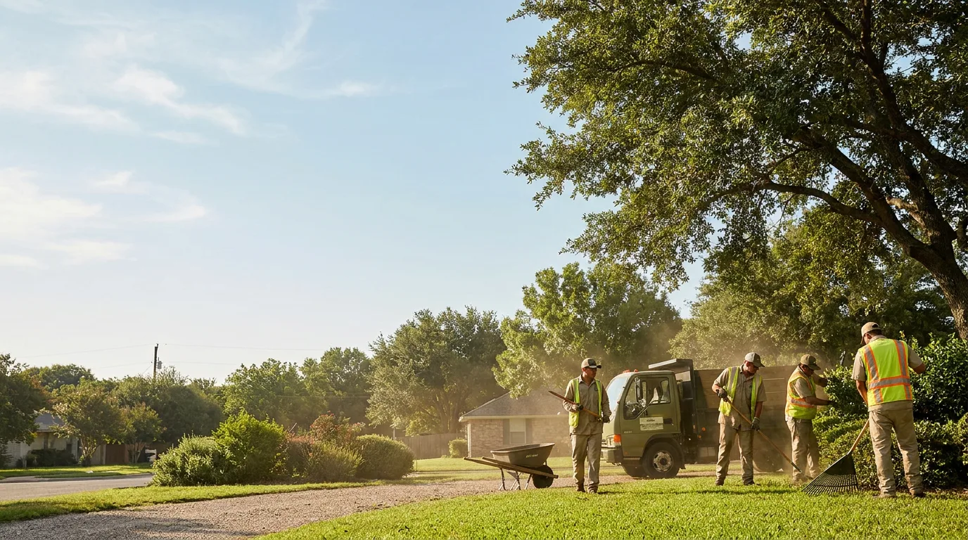 Landscaping in Giddings, TX near me
